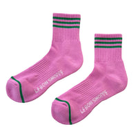 Girlfriend Socks - Rose Pink