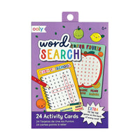 Word Search Activity Cards (Set of 24)