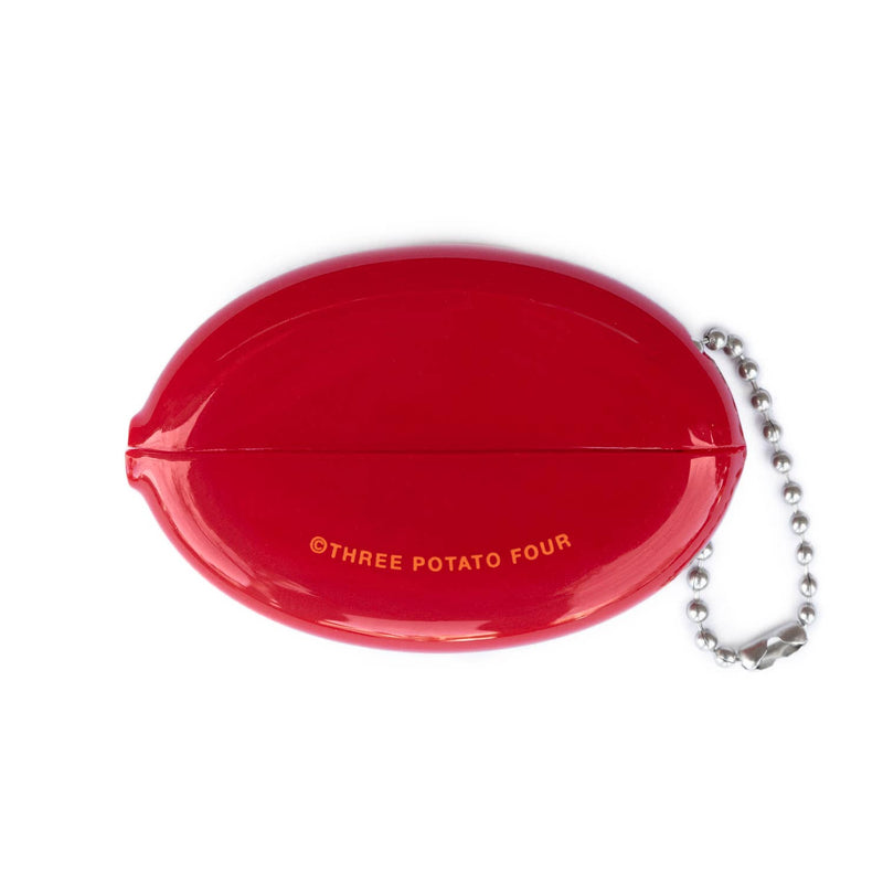 Coin Pouch - Pizza Money (Red/Orange)