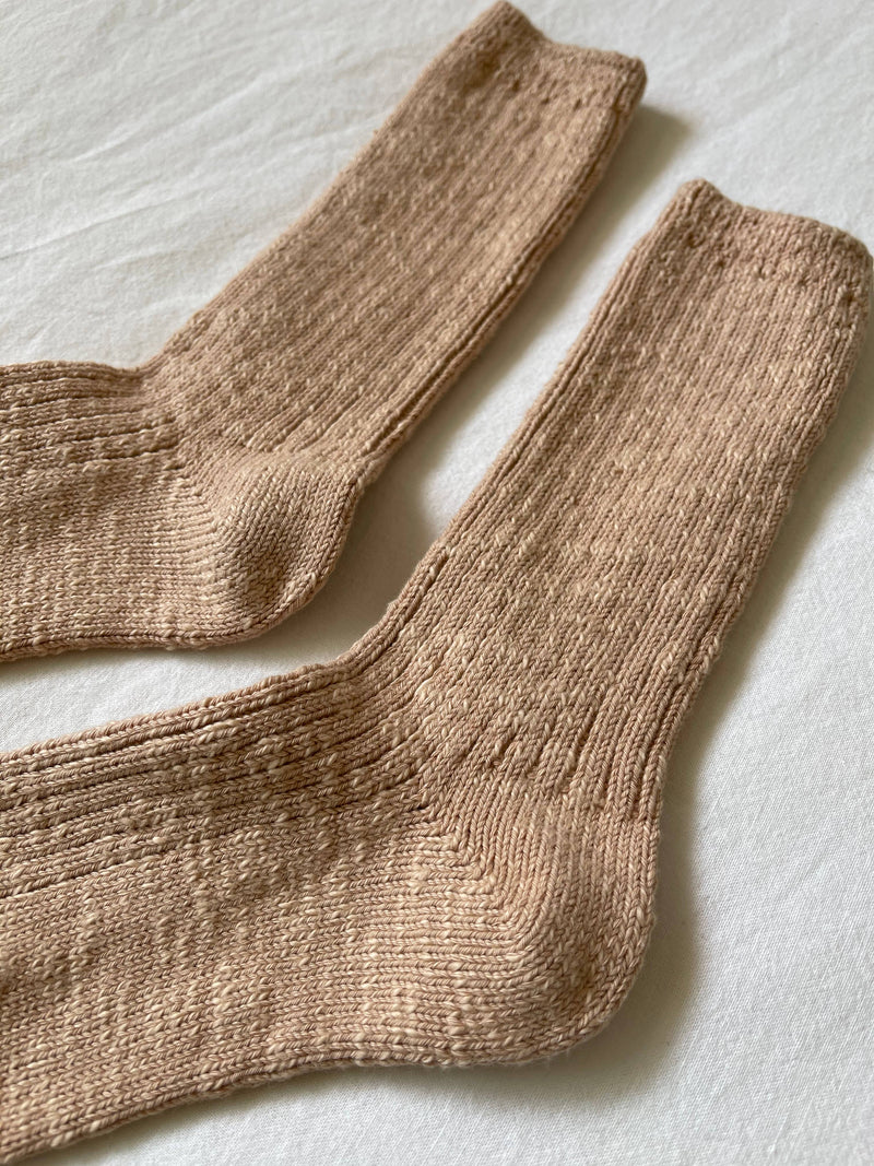 Cottage Socks - Flax