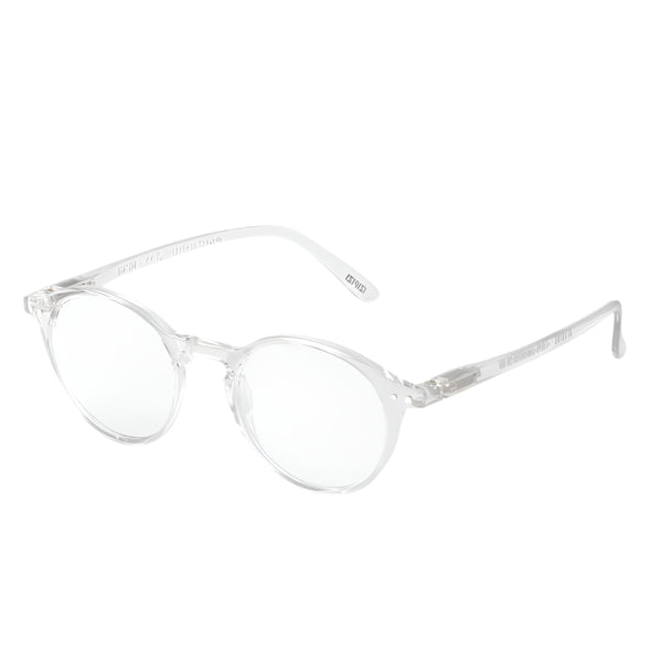 #D Reading Glasses - Crystal