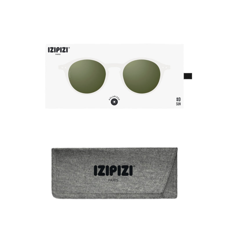 #D Polarized Sunglasses - Crystal