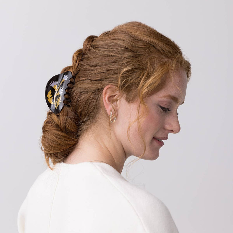 Milk Thistle Hair Claw Clip