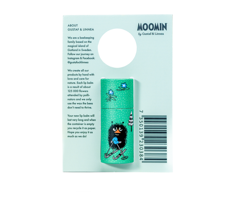 Moomin Organic Beeswax Lip Balm - Mint