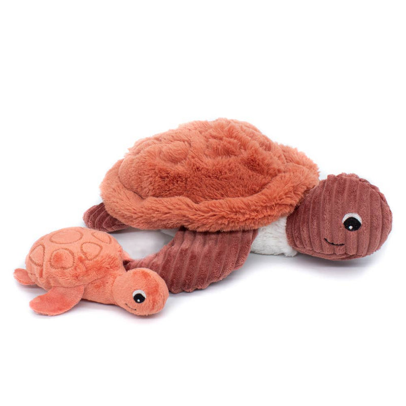 Tilly The Turtle Mum & Baby Terracotta