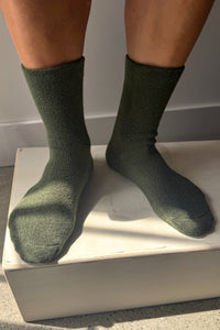 Extended Cloud Socks - Forest