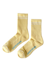 Boyfriend Socks - Lemonade