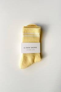 Boyfriend Socks - Lemonade