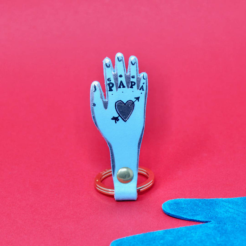 Papa Key Fob - Acid Green