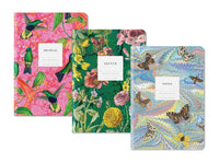 Kaleido Stitched Notebooks - Lined - Set of 3