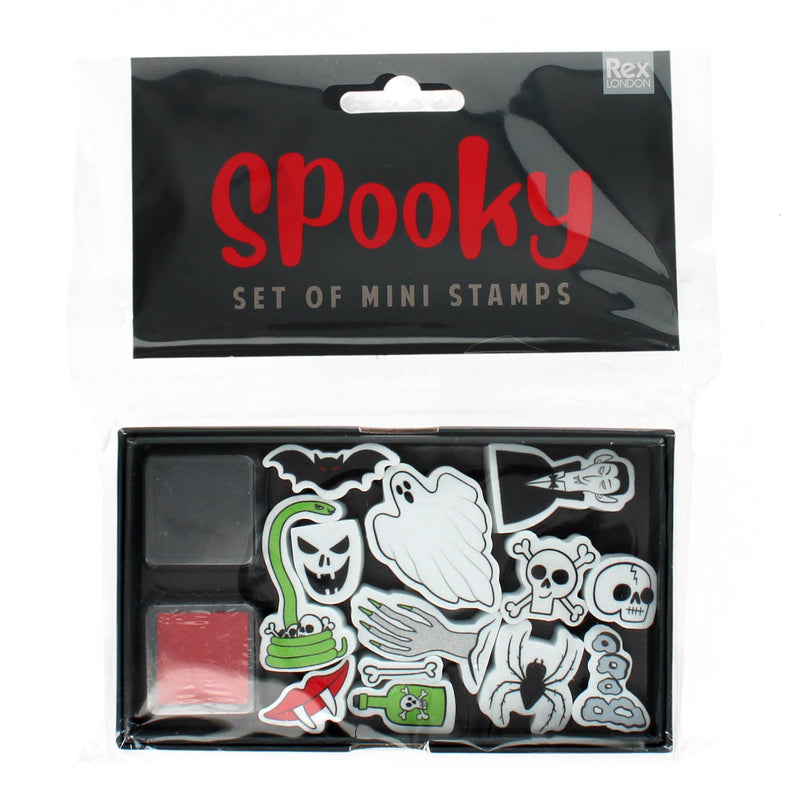 Set of Mini Stamps - Spooky