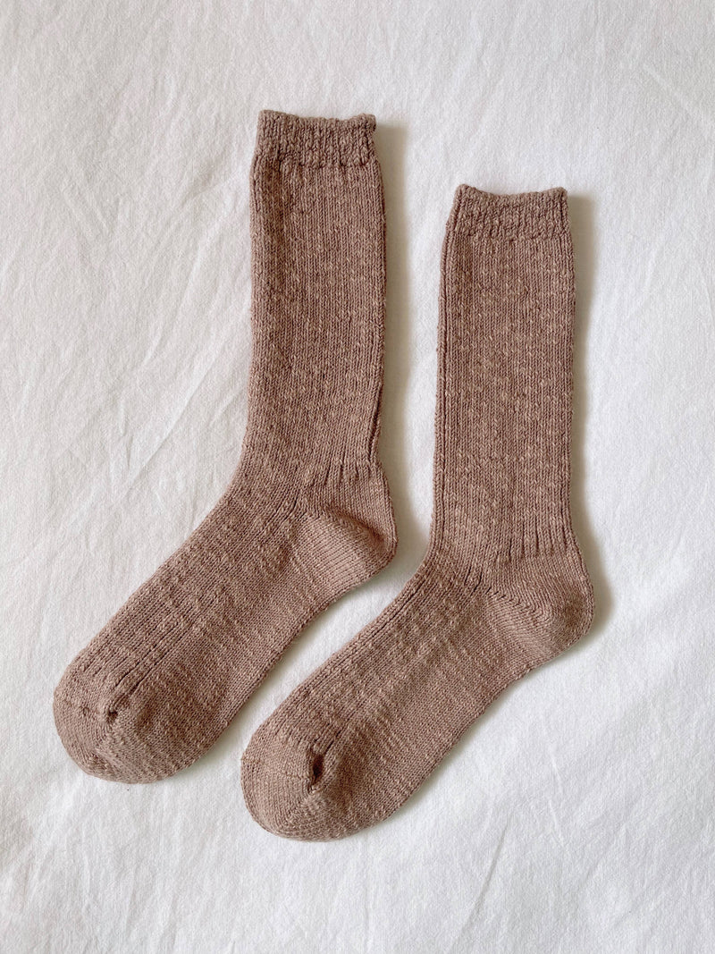 Cottage Socks - Flax