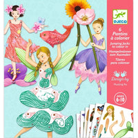 Fairies Jumping Jacks Puppet Transfer Craft Kit