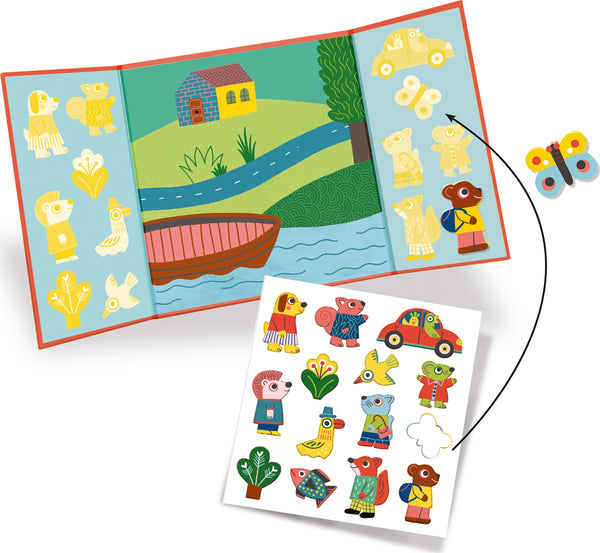 Create with Stickers - Animals