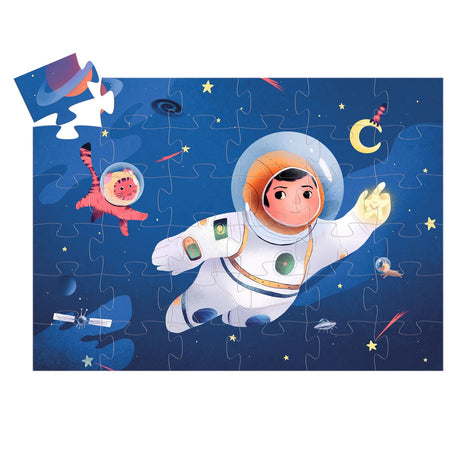 An Astronaut on the Moon Puzzle