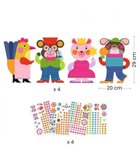 Create with Stickers - Rhinestones for Little Ones