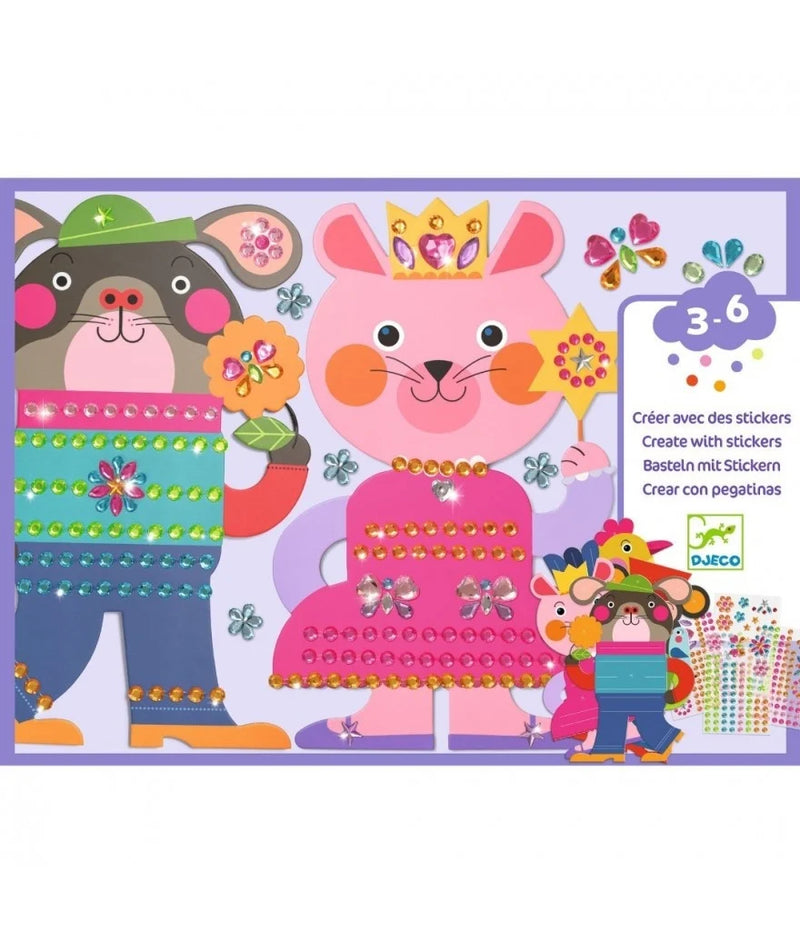 Create with Stickers - Rhinestones for Little Ones