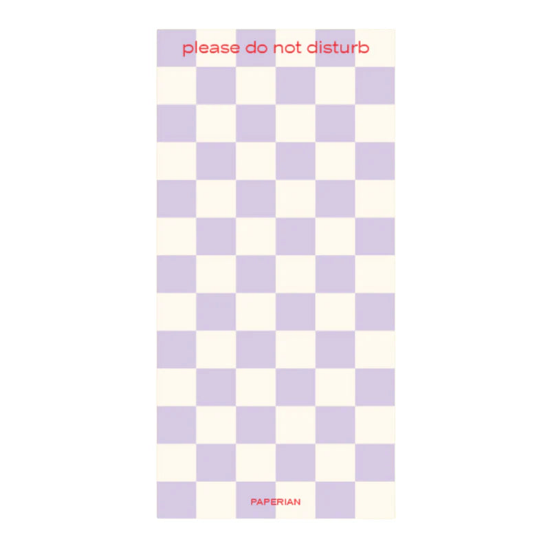 Do Not Disturb Memo Pad - Lavender