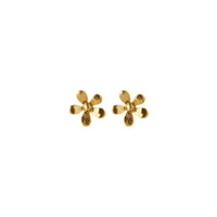 Wild Poppy Earsticks - Gold Plated