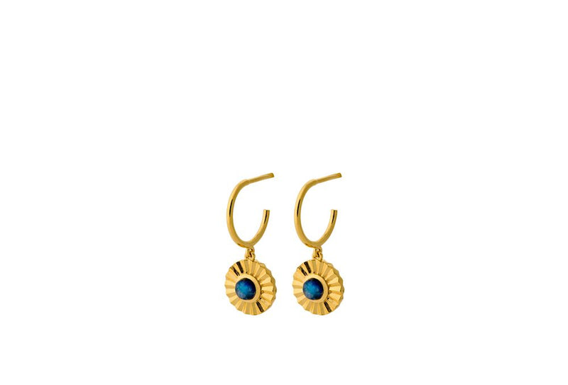 Autumn Sky Earrings - Gold Plated