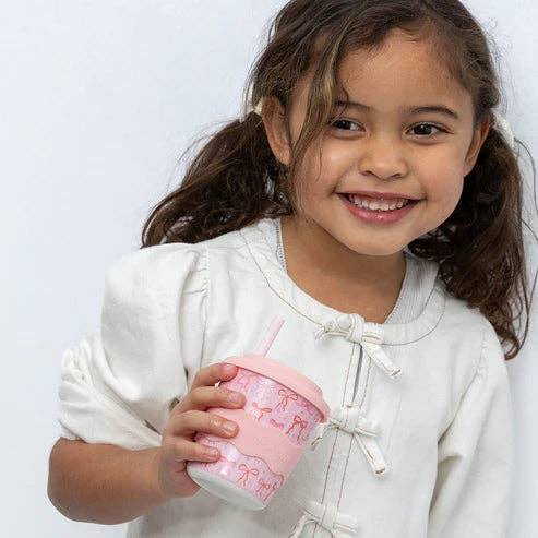 Chino Cup 8oz (Straw Included) - Bows