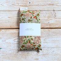 Lavender Therapy Pillow - 'Fairytale' Block Printed Cotton - Small