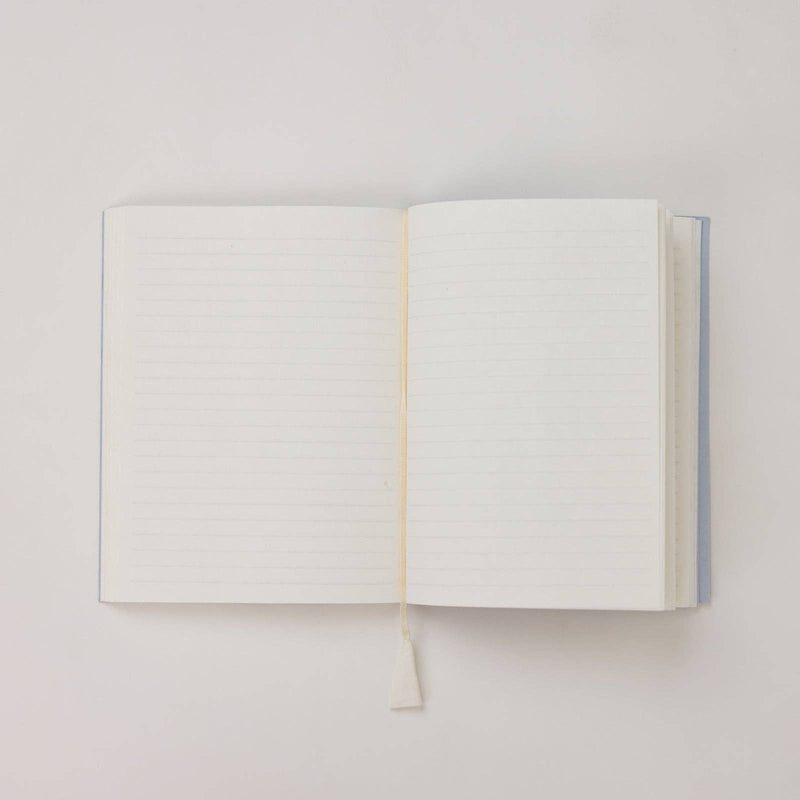 A5 Ruled Notebook - Twisted Scallops Hydrangea