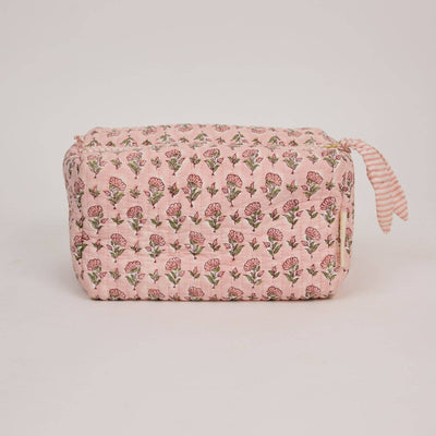 Large Toiletry Bag - Ditsy Floral Blush