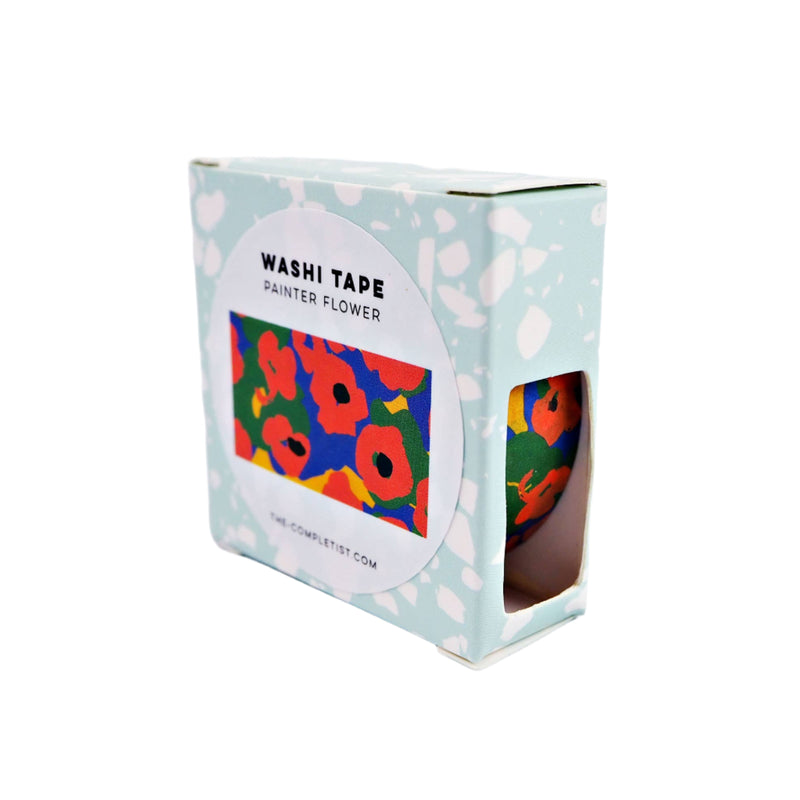 Painter Flower Washi Tape