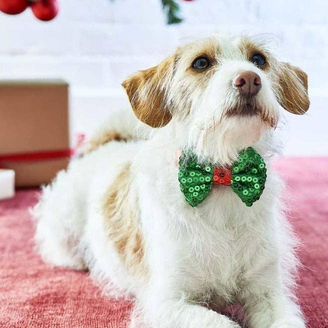 Christmas Entertainment Dog Bow Tie