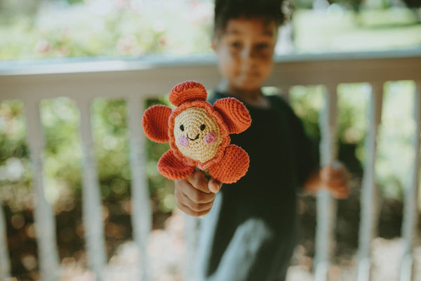 Friendly Flower Rattle