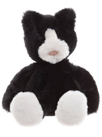 Puddy Kitten Raven Black Soft Plush Toy Teddy Bear