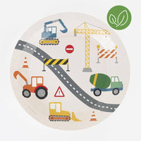Paper Plates - Construction Site