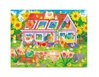 Crocodile Creek Chicken Coop FSC Puzzle 50 Piece Kids Jigsaw