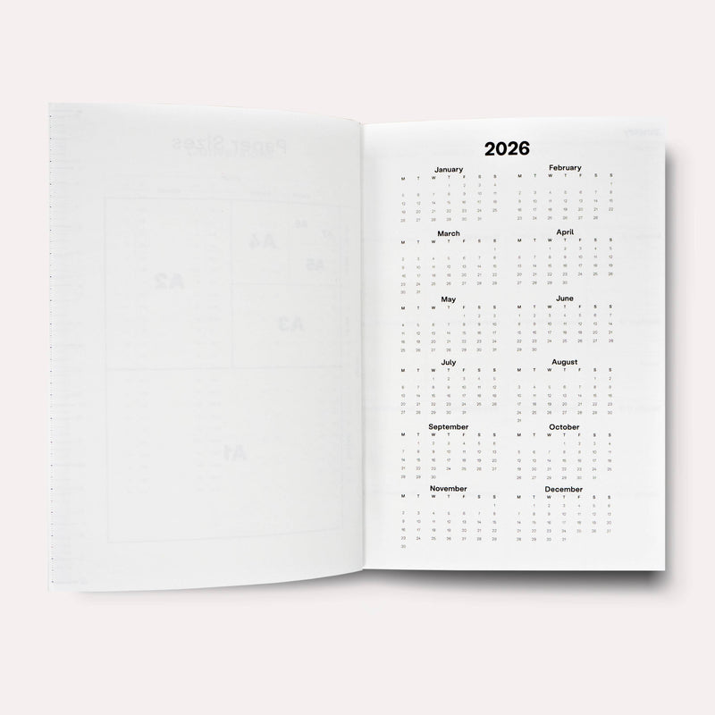 Numero 2026 Dated Weekly Planner Book