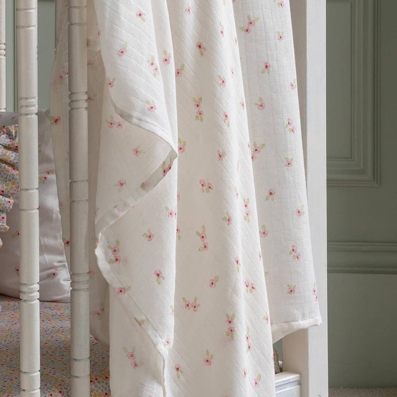 Avery Row - Muslin Swaddle - Anemone