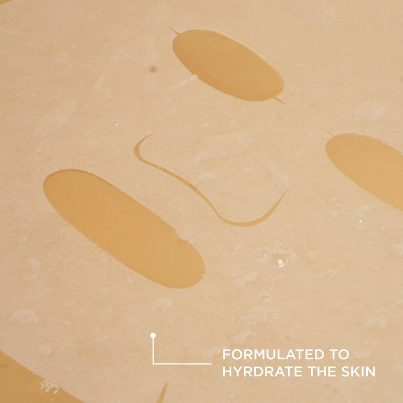 HYALURONIC ACID Hydrating Facial Sheet Mask - 100% Biodegradable