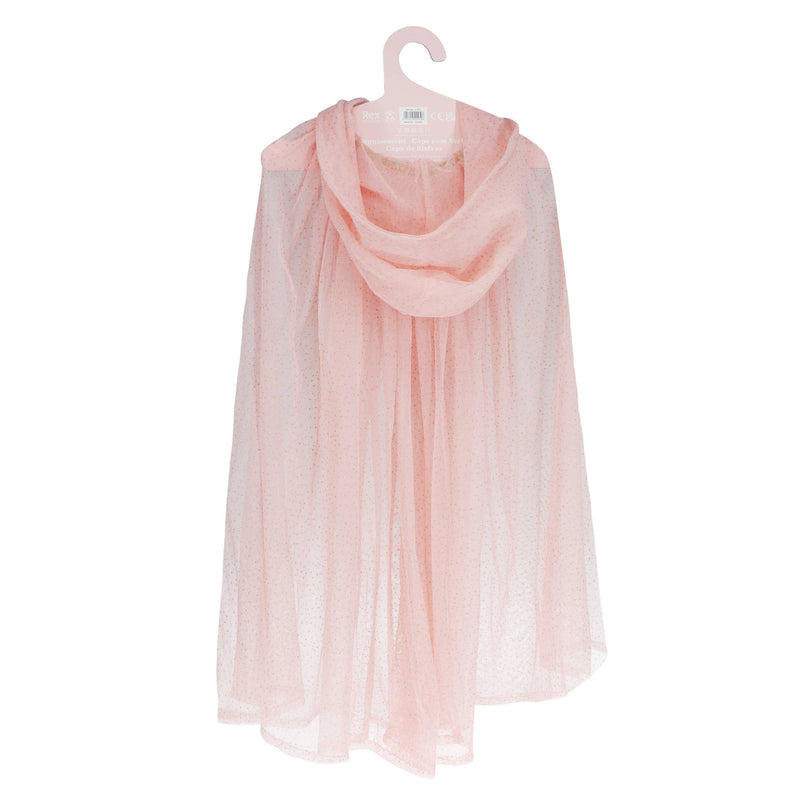 Glitter Cape - Light Pink