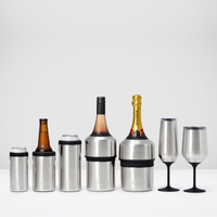 Huski Wine Cooler - Brushed Stainless