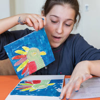 Lots of Lovely Art - "Awesome Animals" Art Box for Children