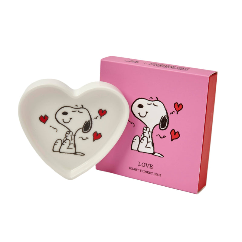 Peanuts Heart Shaped Trinket Dish - Love