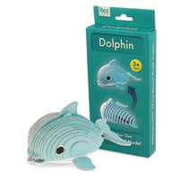 Make Your Own Animal 3D Model Kit - Dolphin