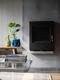 18cm Self-Watering Pot - Navy