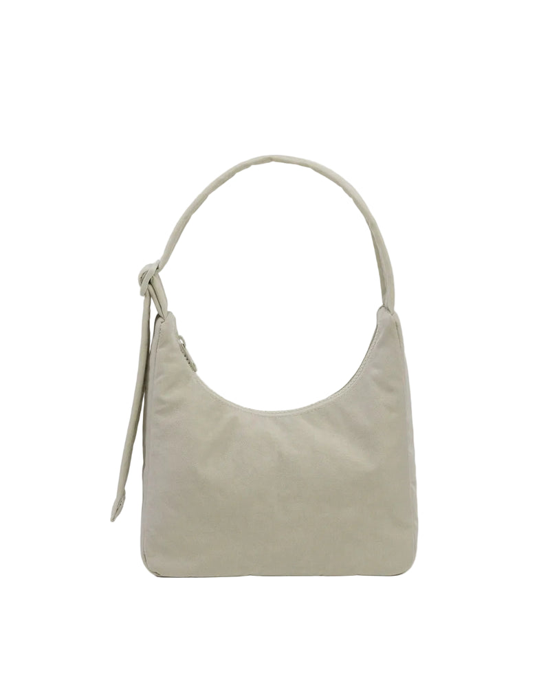Mini Nylon Shoulder Bag - Celadon