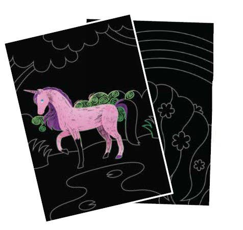 Scratch & Scribble - Magical Unicorns (set of 10)