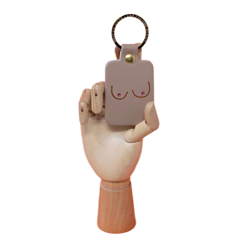 Boob Key Fob - Nude