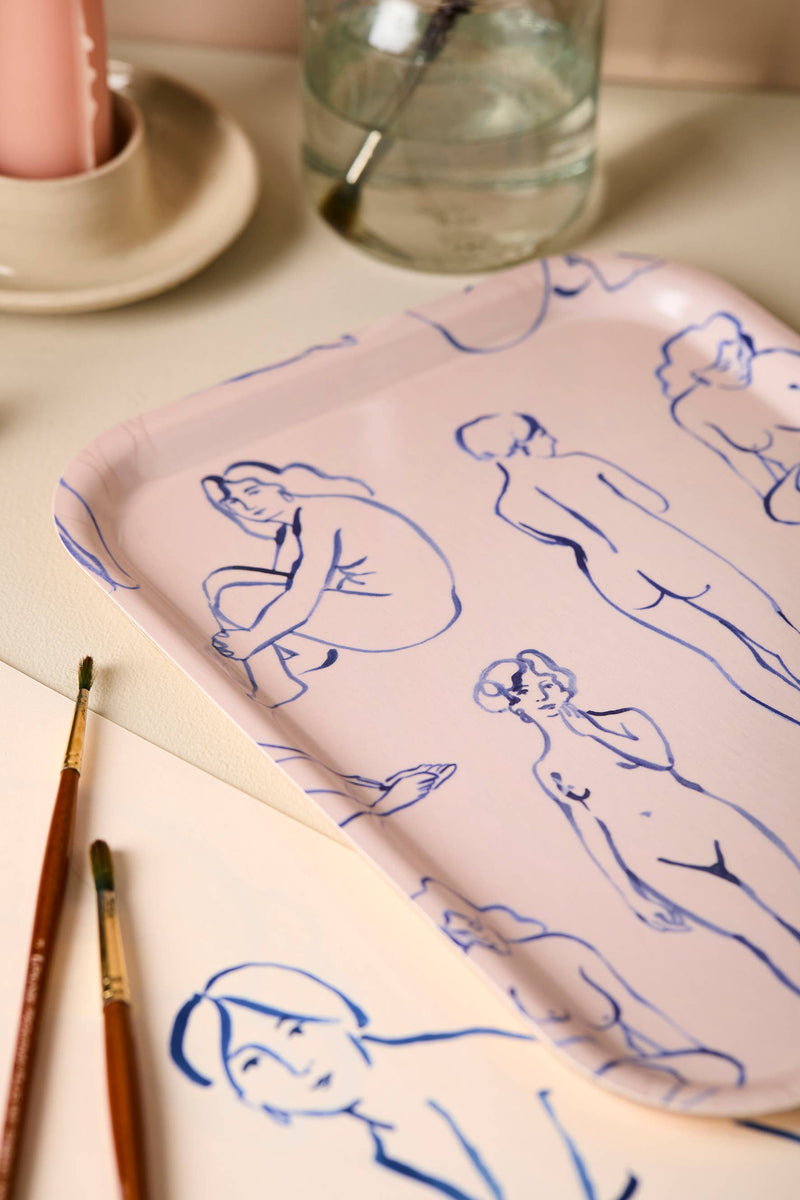Blue Nudes Small Tray