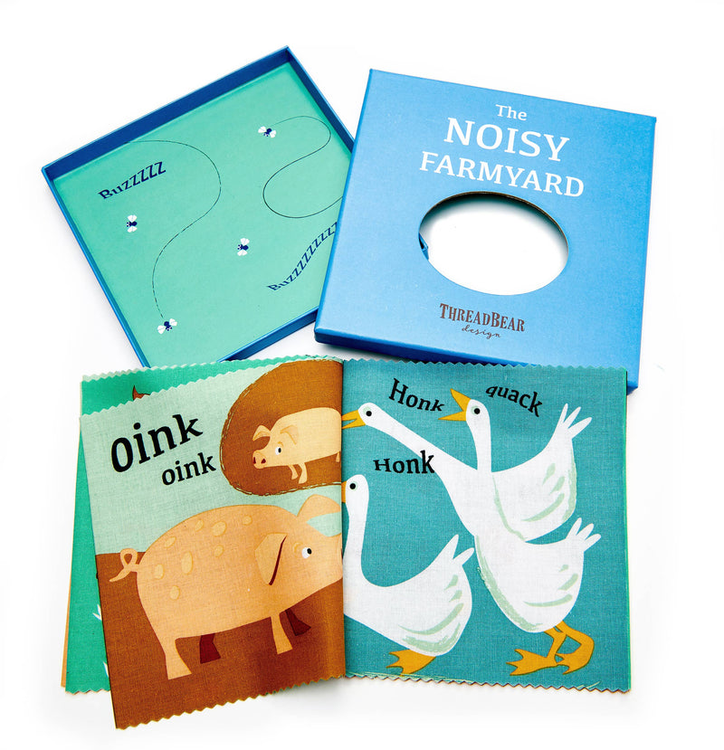 Noisy Farmyard Rag Book