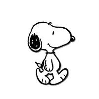 Peanuts Friends Forever Pin - Snoopy