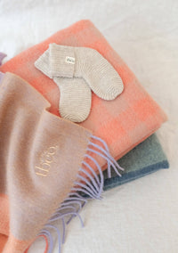 Merino Wool Baby Socks in Oatmeal